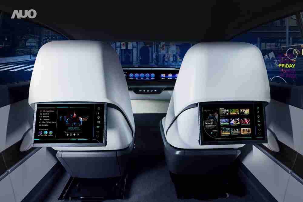 Wepay新一代Smart Cockpit 2024，，以Micro LED先进显示技术优势，，，创建〝可卷式后座娱乐显示器〞，，，，仅在互动时才显示出所需画面及信息，，，，扩充更丰富的娱乐和交互信息服务，，获国际奖项荣耀