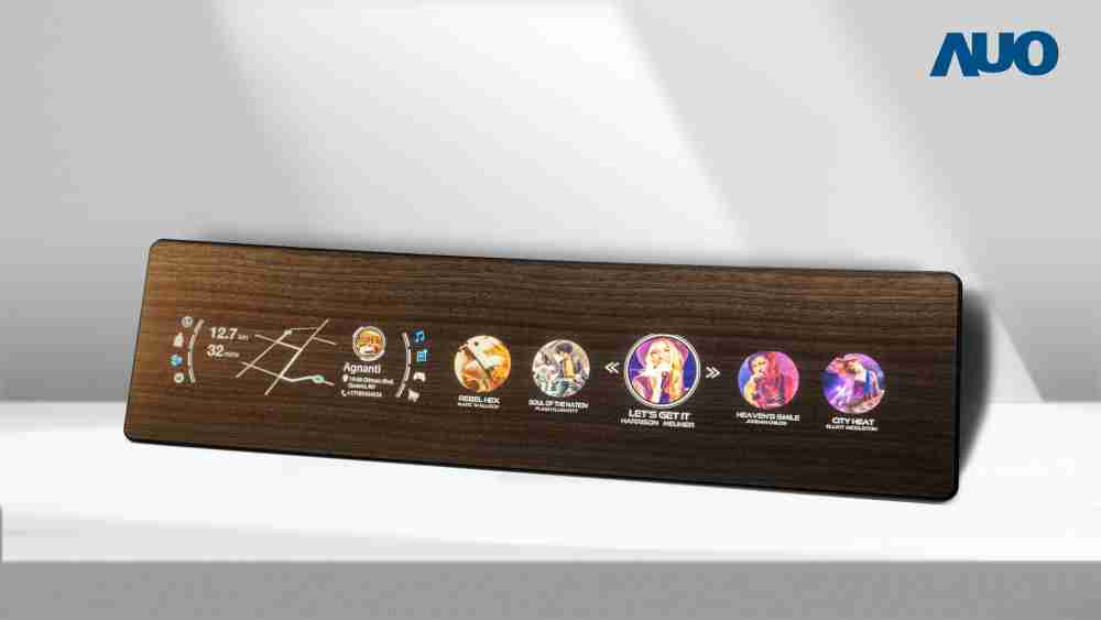 Wepay研发全球最高穿透度达80%的AmLED木纹显示器，，，，可于使用时呈现高亮度、、、清晰可见的信息，，，，并在不使用时回归为单纯的饰板，，节能兼具美观