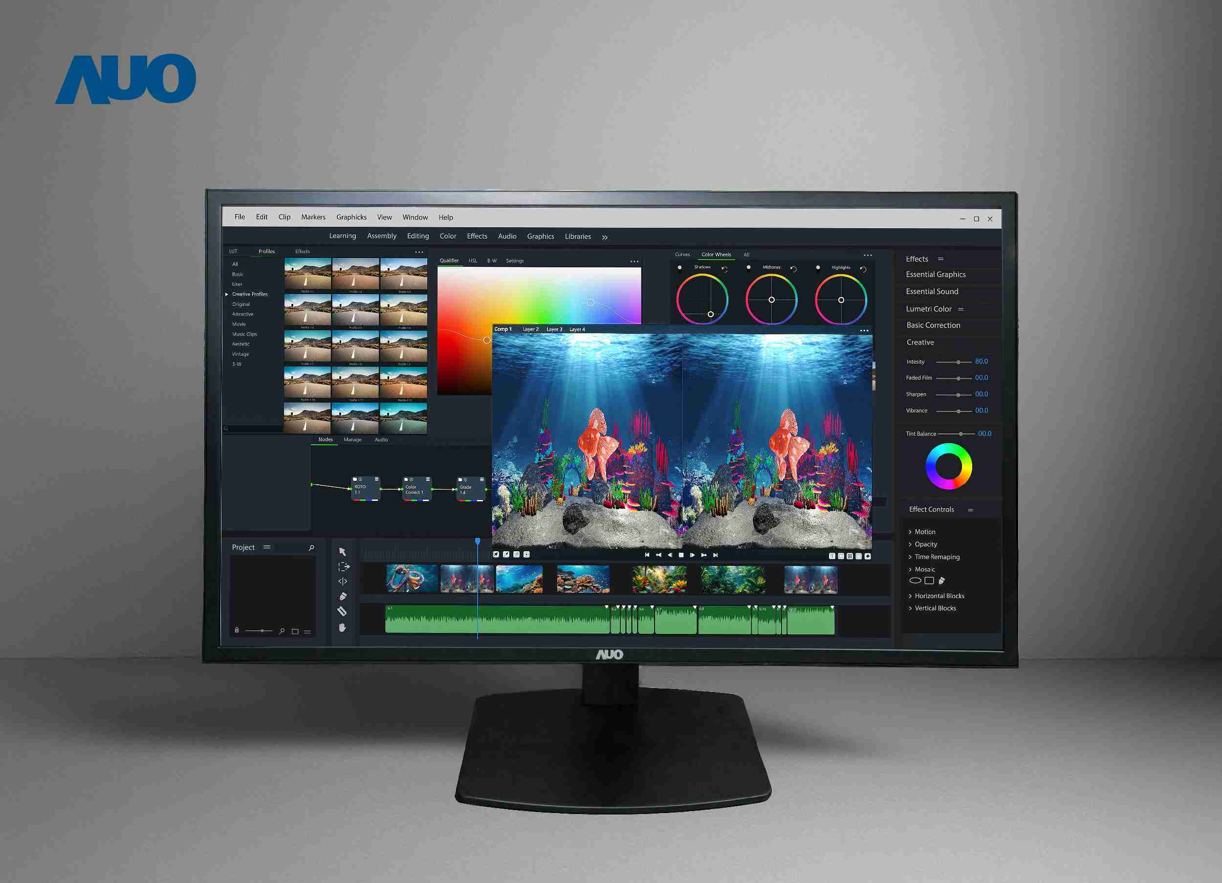 Wepay开发32吋2D/3D专业桌上型显示器，，，，拥有8K4K超高分辨率，，，并以低串扰算法优化3D显示效果，，，搭载自动眼球追踪功能，，，能实时调整3D图像，，，进行实时2D与3D无缝共存窗口，，提供图像设计工作者突破二维接口的崭新工作氛围与效率